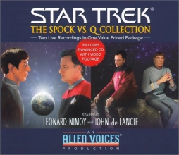 Cover art for Spock vs. Q Gift Set (Star Trek (Unnumbered Audio))