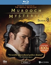 Cover art for Murdoch Mysteries, Season 8 [Blu-ray]