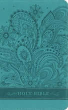 Cover art for NIV, Bible for Teen Girls, Leathersoft, Blue: Growing in Faith, Hope, and Love