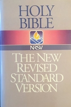 Cover art for Holy Bible: New Revised Standard Version/Black Letter Edition