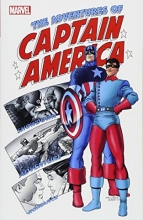 Cover art for Captain America: The Adventures of Captain America
