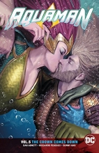Cover art for Aquaman Vol. 5: The Crown Comes Down