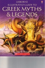 Cover art for Usborne Illustrated Guide to Greek Myths and Legends