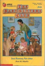 Cover art for Jessi Ramsey, Pet-Sitter (The Baby-Sitters Club, No. 22)