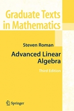 Cover art for Advanced Linear Algebra: Third Edition (Graduate Texts in Mathematics)