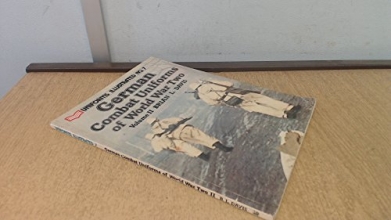 Cover art for German Combat Uniforms of World War II, Vol 2 (Uniforms Illustrated No 7)