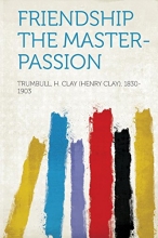 Cover art for Friendship the Master-Passion