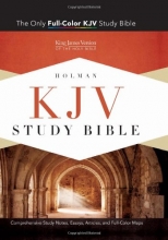 Cover art for KJV Study Bible, Black Genuine Leather Indexed