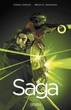 Cover art for Saga Volume 7