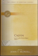 Cover art for Calvin Institutes of the Christian Religion Volume 1 (Library of Christian Classics)