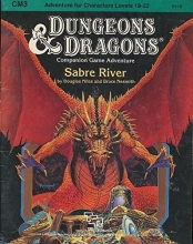 Cover art for Sabre River (Dungeons & Dragons, CM3)