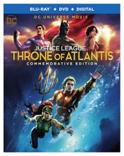 Cover art for DCU Justice League: Throne of Atlantis Commemorative Edition  [Blu-ray]