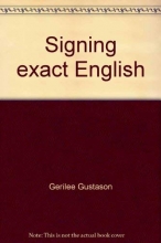 Cover art for Signing exact English