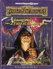 Cover art for RUINS OF ZHENTIL KEEP Campaign Book, Advanced Dungeons & Dragons, 2nd Edition, Forgotten Realms