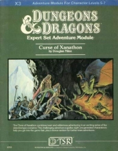 Cover art for Curse of Xanathon (Dungeons & Dragons Module X3)