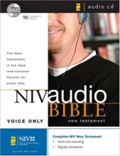 Cover art for NIV Audio Bible New Testament Voice Only CD