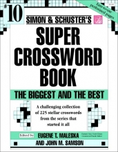 Cover art for Simon & Schuster Super Crossword Book #10 (Crossword Series)