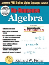 Cover art for No-Nonsense Algebra: Part of the Mastering Essential Math Skills Series