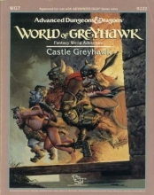 Cover art for Castle Greyhawk (Advanced Dungeons & Dragons Module WG7)