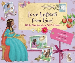 Cover art for Love Letters from God; Bible Stories for a Girls Heart
