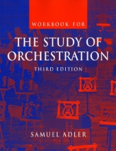 Cover art for Workbook: for The Study of Orchestration, Third Edition (No. 1)