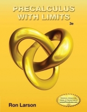 Cover art for K12 HS PreCalculus with Limits Level 4, 3e