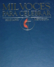 Cover art for Mil Voces Para Celebrar / A Thousand Voices to Celebrate Blue Hymnal (Spanish Edition)
