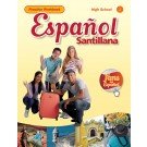 Cover art for Espaol Santillana HS Practice Workbook Level 1