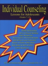 Cover art for Individual Counseling, Lessons for Adolescents (Grades 7-12) book w/ CD