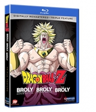 Cover art for Dragon Ball Z: Broly Triple Feature  [Blu-ray]