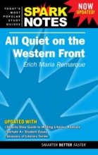 Cover art for Spark Notes: All Quiet on the Western Front (Spark Notes)