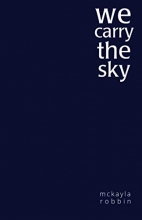 Cover art for we carry the sky