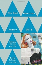 Cover art for Best American Poetry 2016