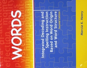 Cover art for Words: Integrated Decoding and Spelling Instruction Based on Word Origin and Word Structure Kit