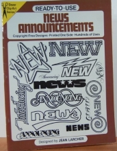 Cover art for Ready-To-Use News Announcements (Dover Clip Art)
