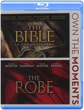 Cover art for Bible, The / The Robe Double Feature Blu-ray