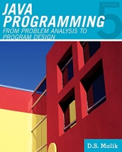 Cover art for Java Programming: From Problem Analysis to Program Design (Introduction to Programming)