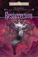 Cover art for Resurrection (Forgotten Realms: R.A. Salvatore's War of the Spider)