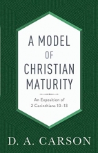 Cover art for Model of Christian Maturity