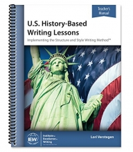 Cover art for U.S. History-Based Writing Lessons [Teacher's Manual only]