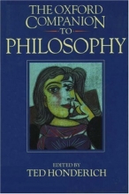 Cover art for The Oxford Companion to Philosophy