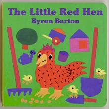 Cover art for The Little Red Hen Board Book