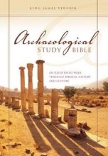 Cover art for KJV, Archaeological Study Bible, Hardcover: An Illustrated Walk Through Biblical History and Culture