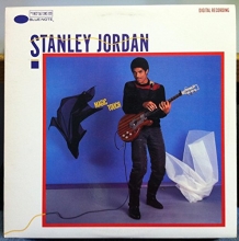 Cover art for STANLEY JORDAN MAGIC TOUCH vinyl record