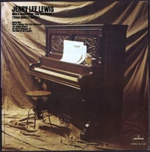 Cover art for JERRY LEE LEWIS - who's gonna play this old piano... MERCURY 61366 (LP vinyl record)