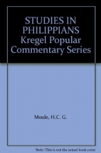 Cover art for Studies in Philippians (Kregel popular commentary series)