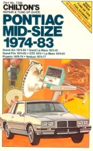 Cover art for Pontiac Mid-Size, 1974-83 (Chilton's Repair Manual)