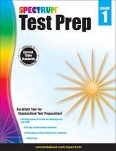 Cover art for Carson-Dellosa Spectrum Test Prep Workbook, Grade 1