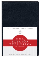 Cover art for RVR 1960 Biblia Edicin Exclusiva con Referencias, negro vinilo (Spanish Edition)