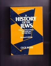 Cover art for History of the Jews (Schocken Paperbacks on Jewish Life & Religion)